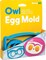 Owl Silicone Breakfast Egg Mold - Cute Owl Shaped Egg Ring, Also great for Pancakes, Chocolate and Candy